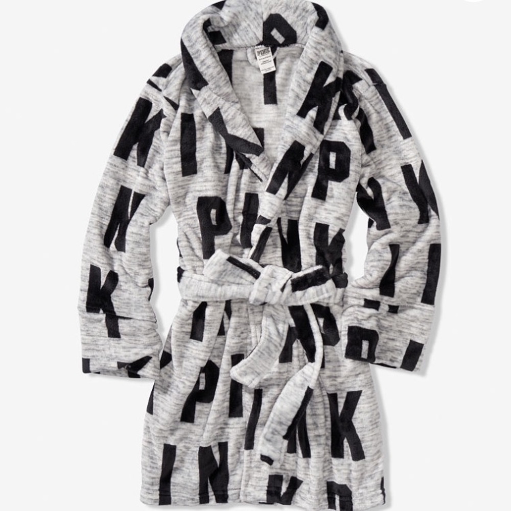 PINK Gray Robe